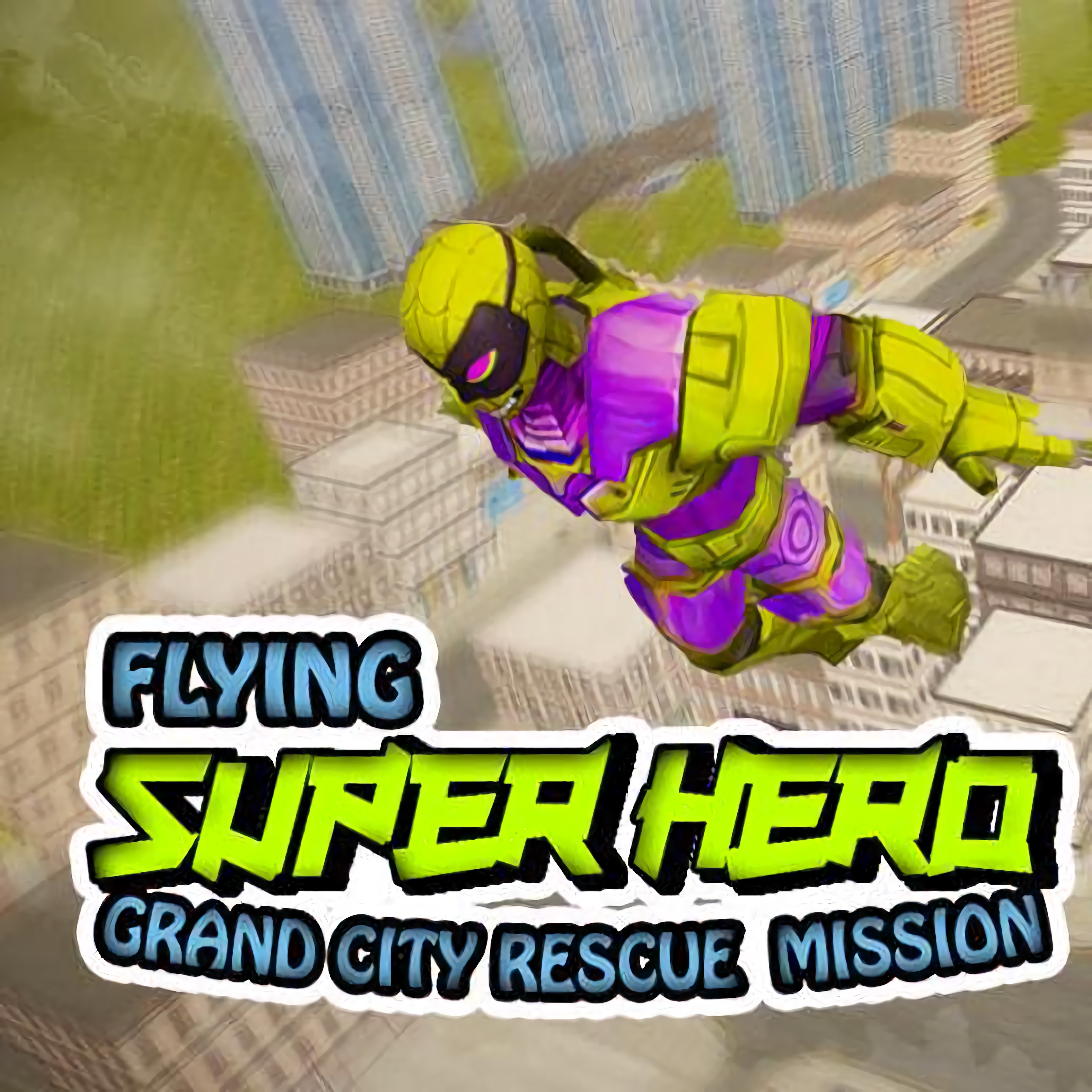 Flying Superhero Revenge Grand City Captain