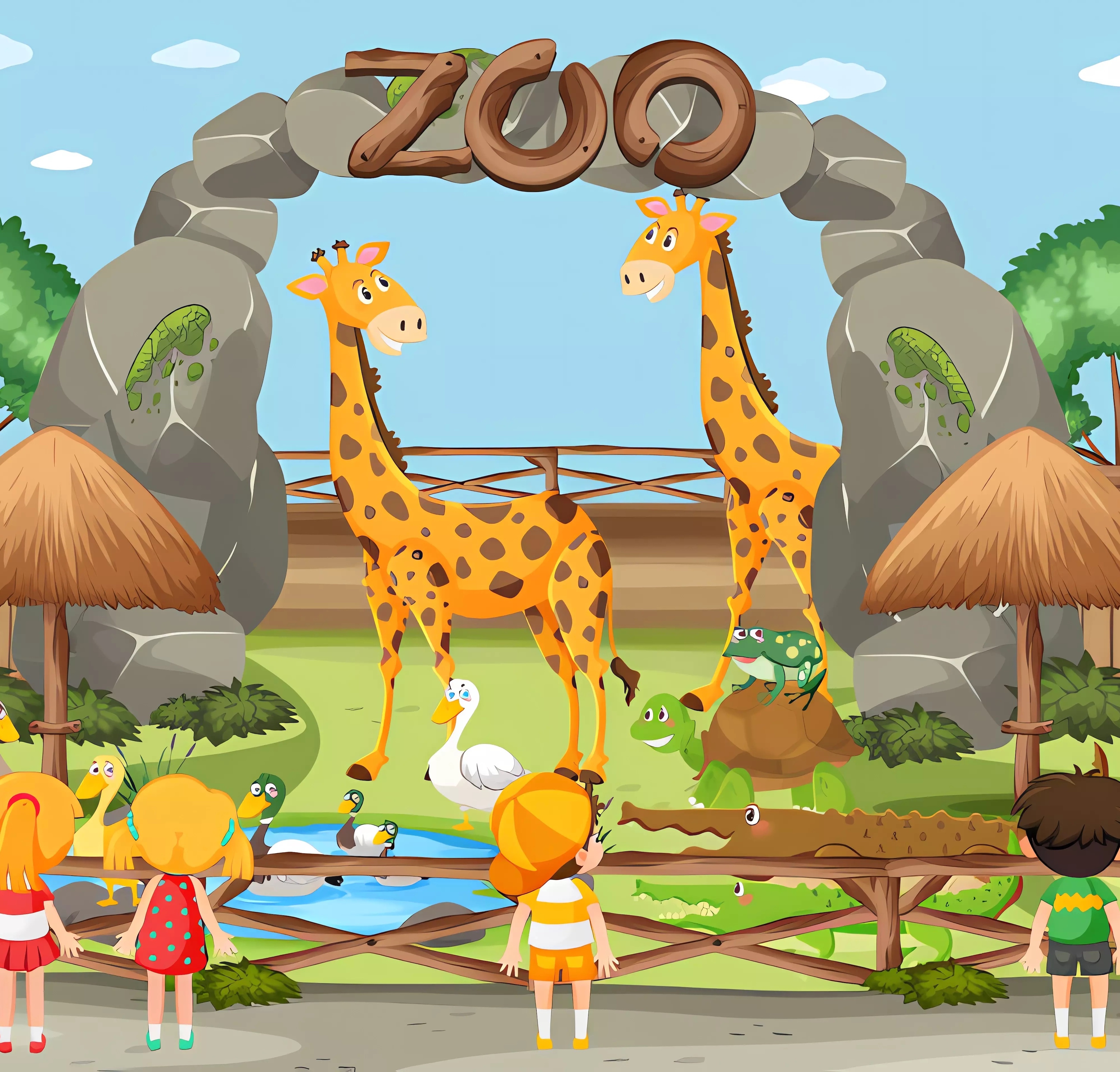 Idle Zoo Tycoon 3D - Animal Park Game