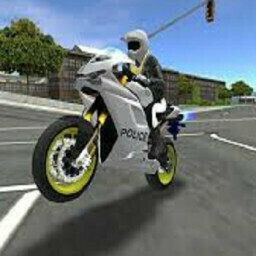 Police Motorbike Traffic Rider