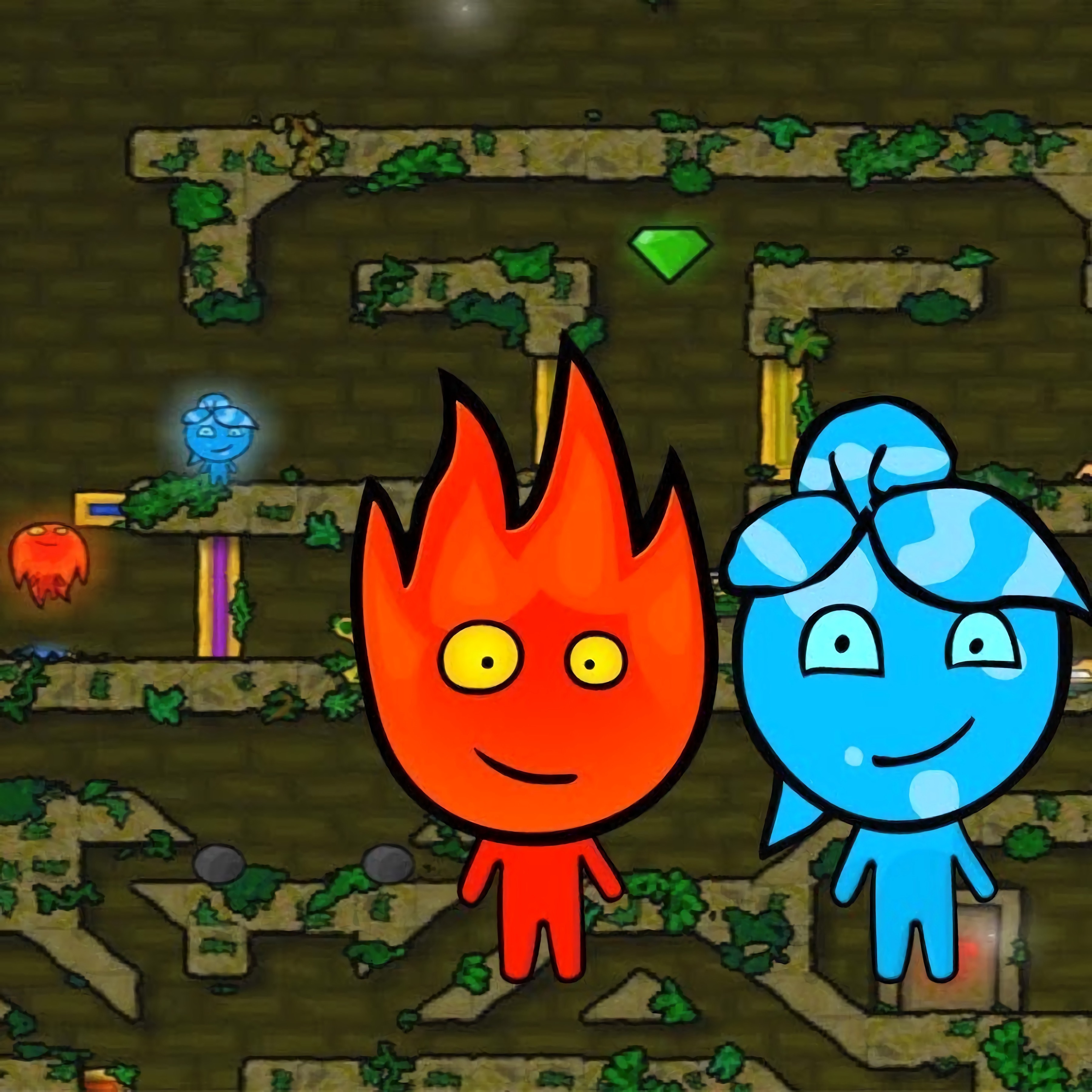 Fireboy and Watergirl 1: Forest Temple