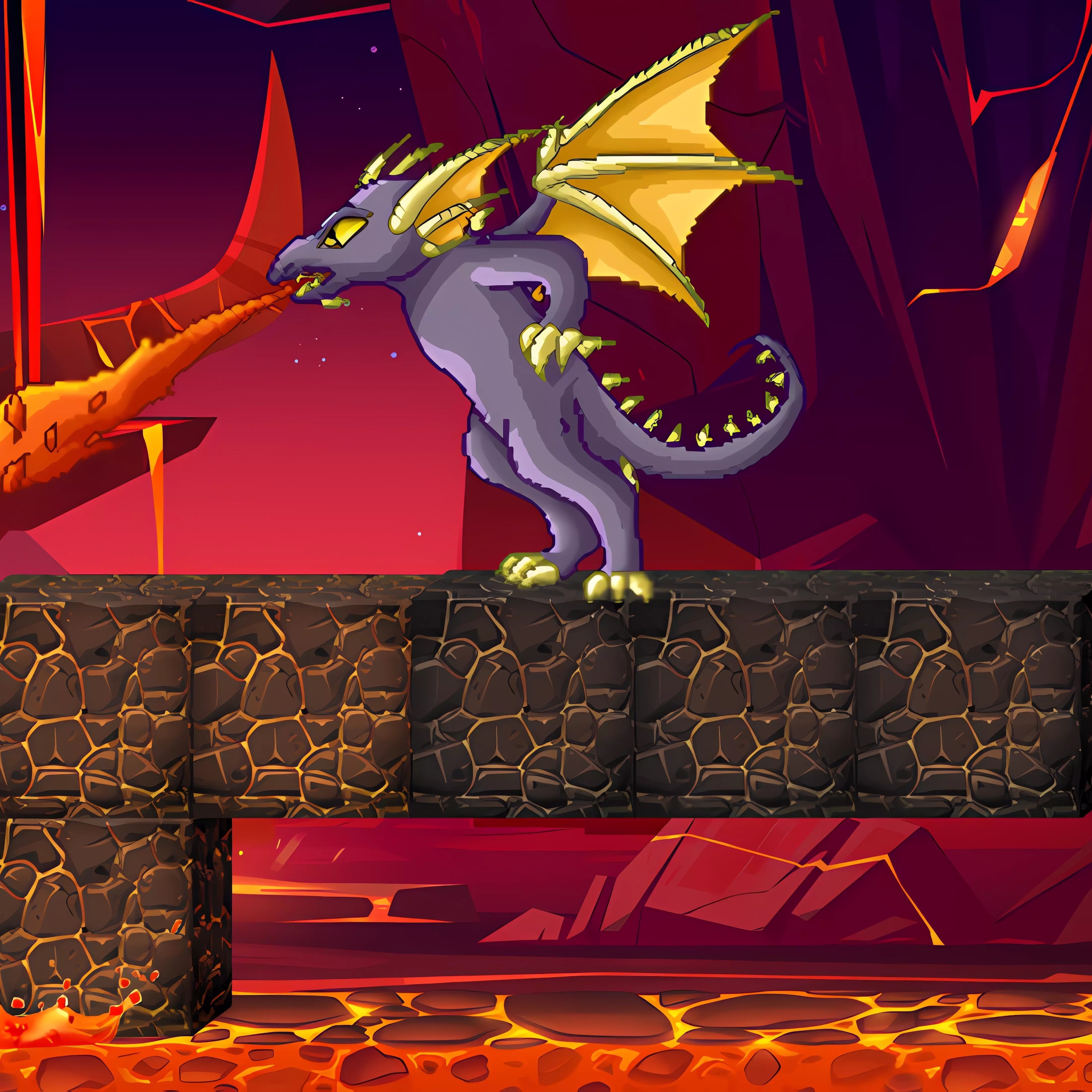 Kill The Dragon - Bridge Block Puzzle