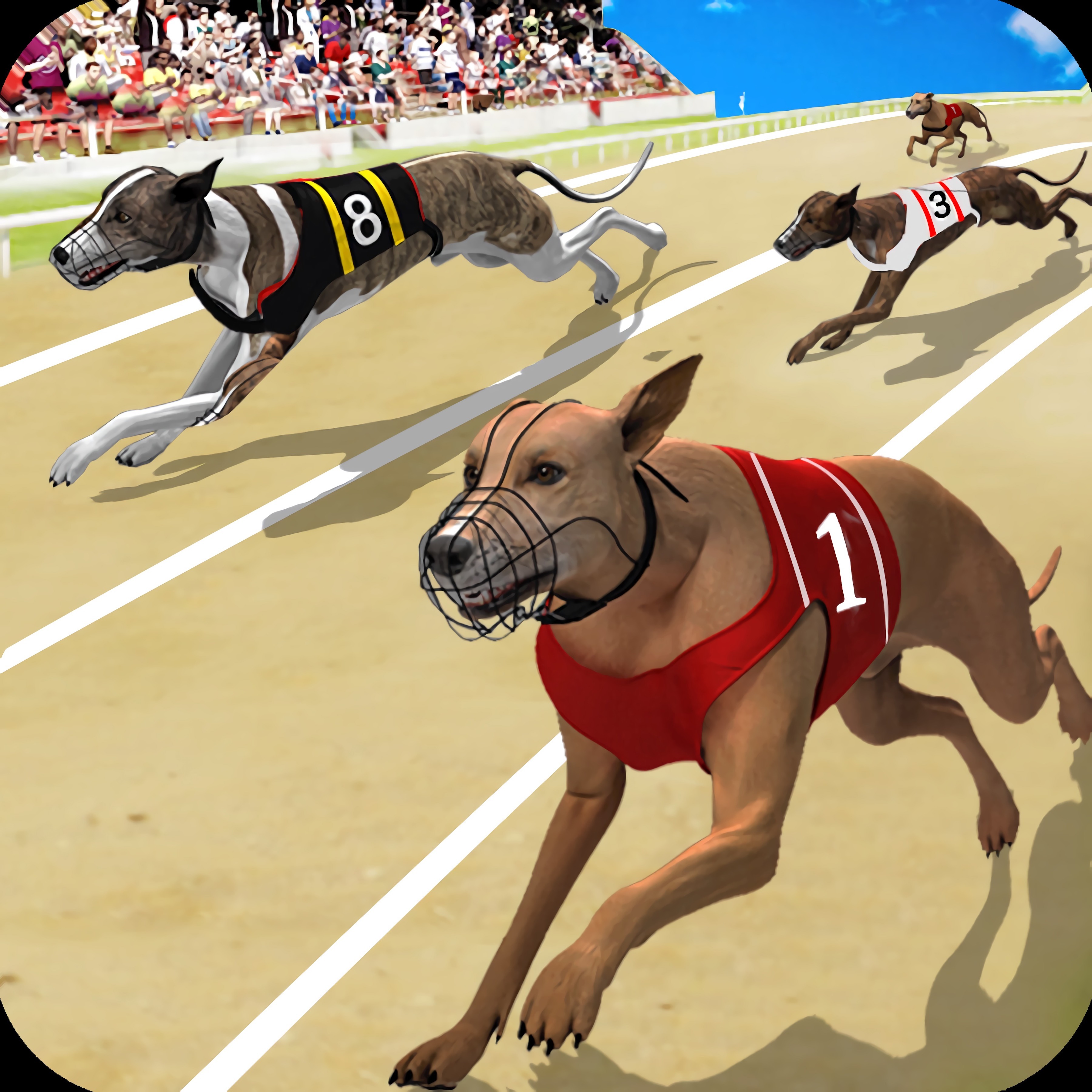 Real Dog Racing Simulator