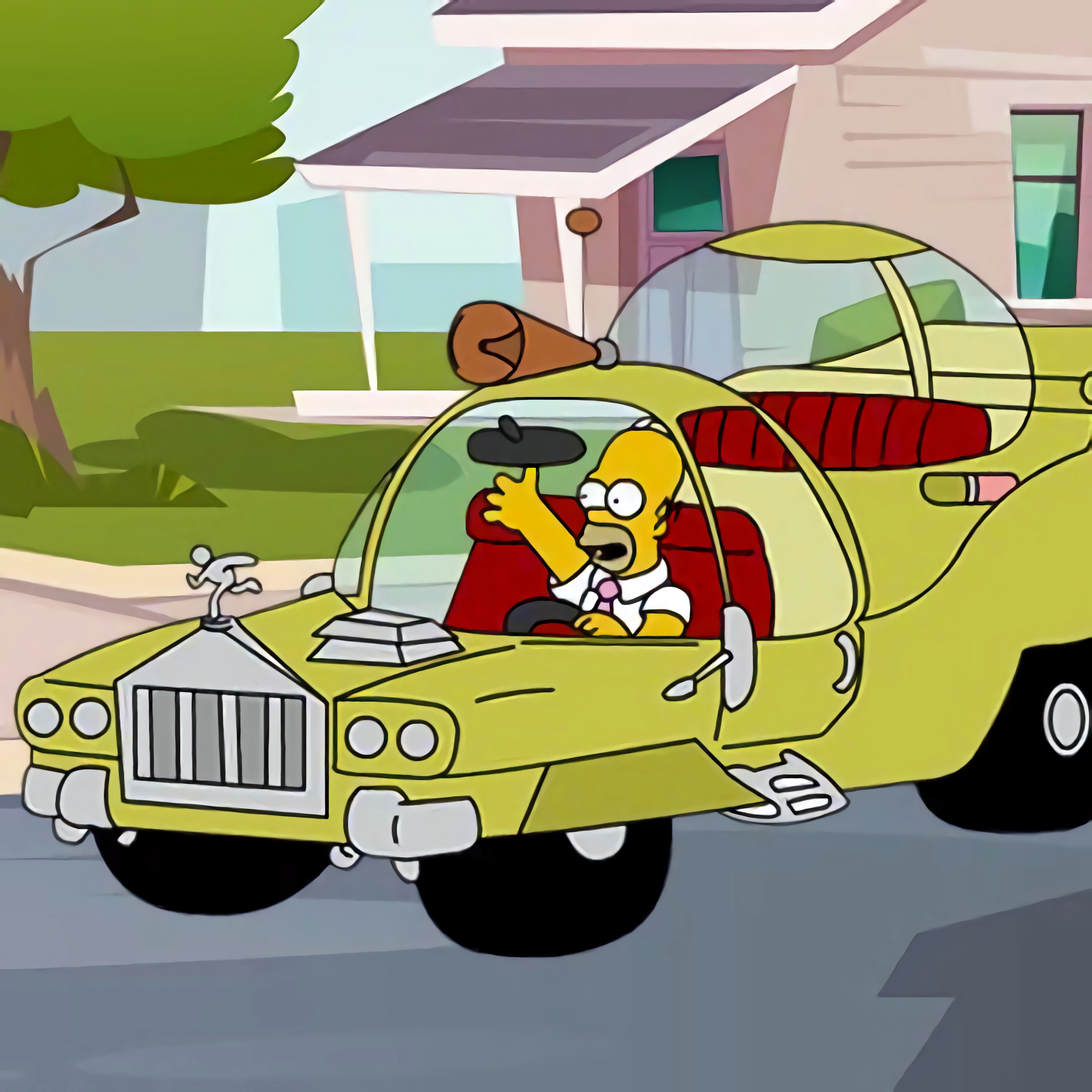 The Simpsons Car Jigsaw