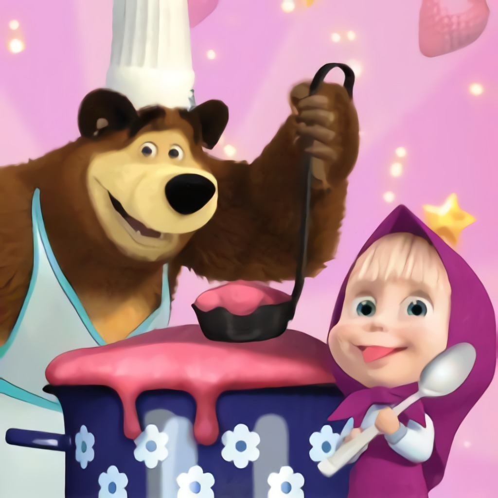 Masha and Bear: Cooking Dash