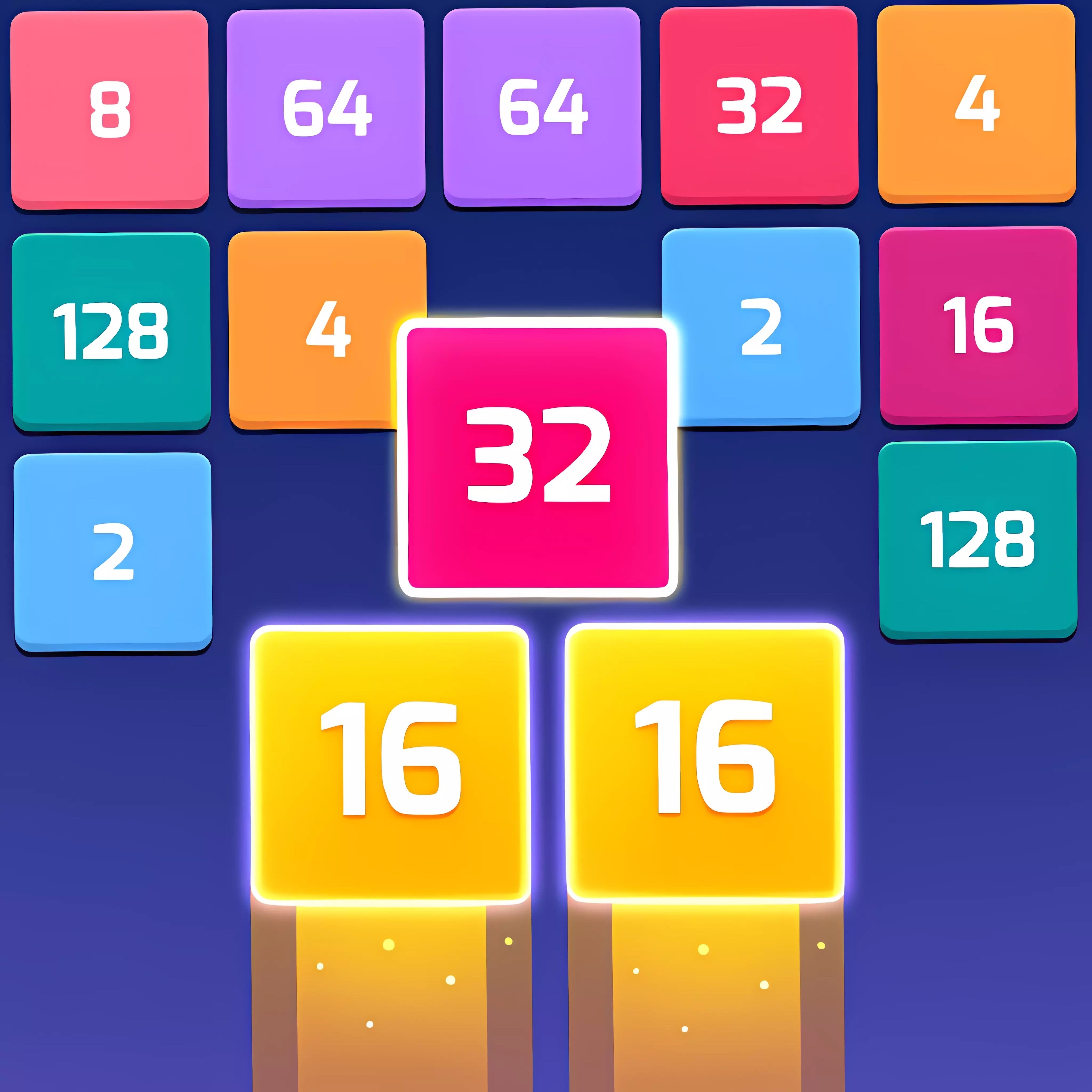 X2 Blocks 2048: Match Numbers