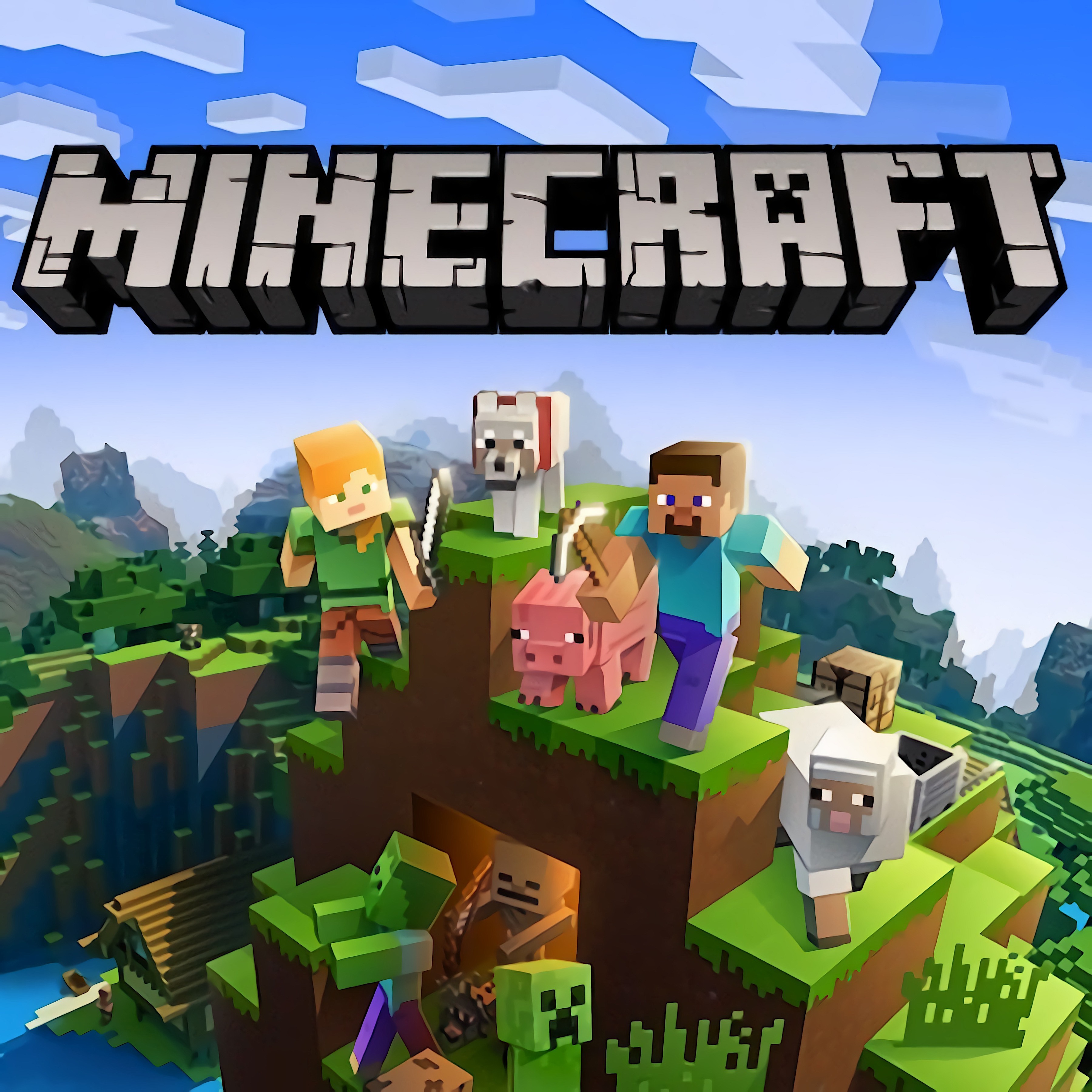 Minecraft game play at Friv2Online