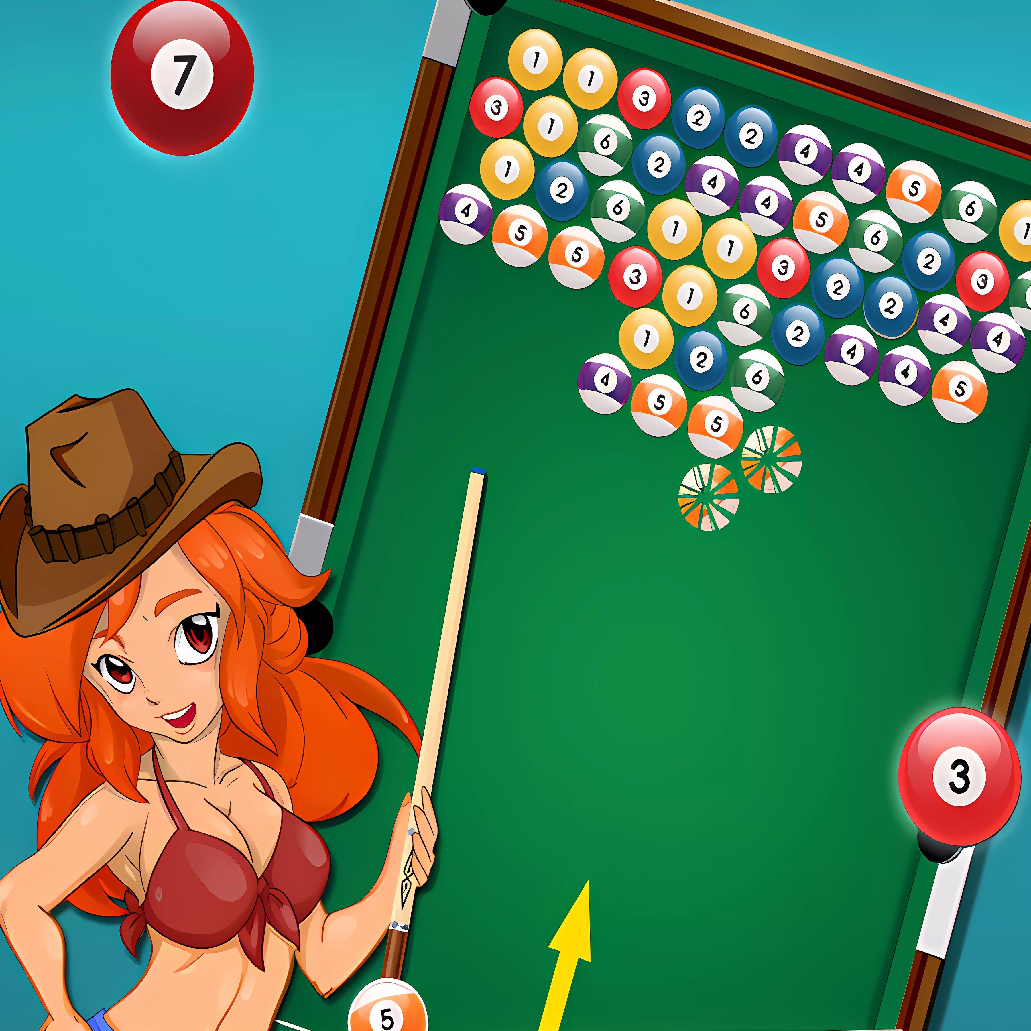 Pool Shooter Billiard Ball