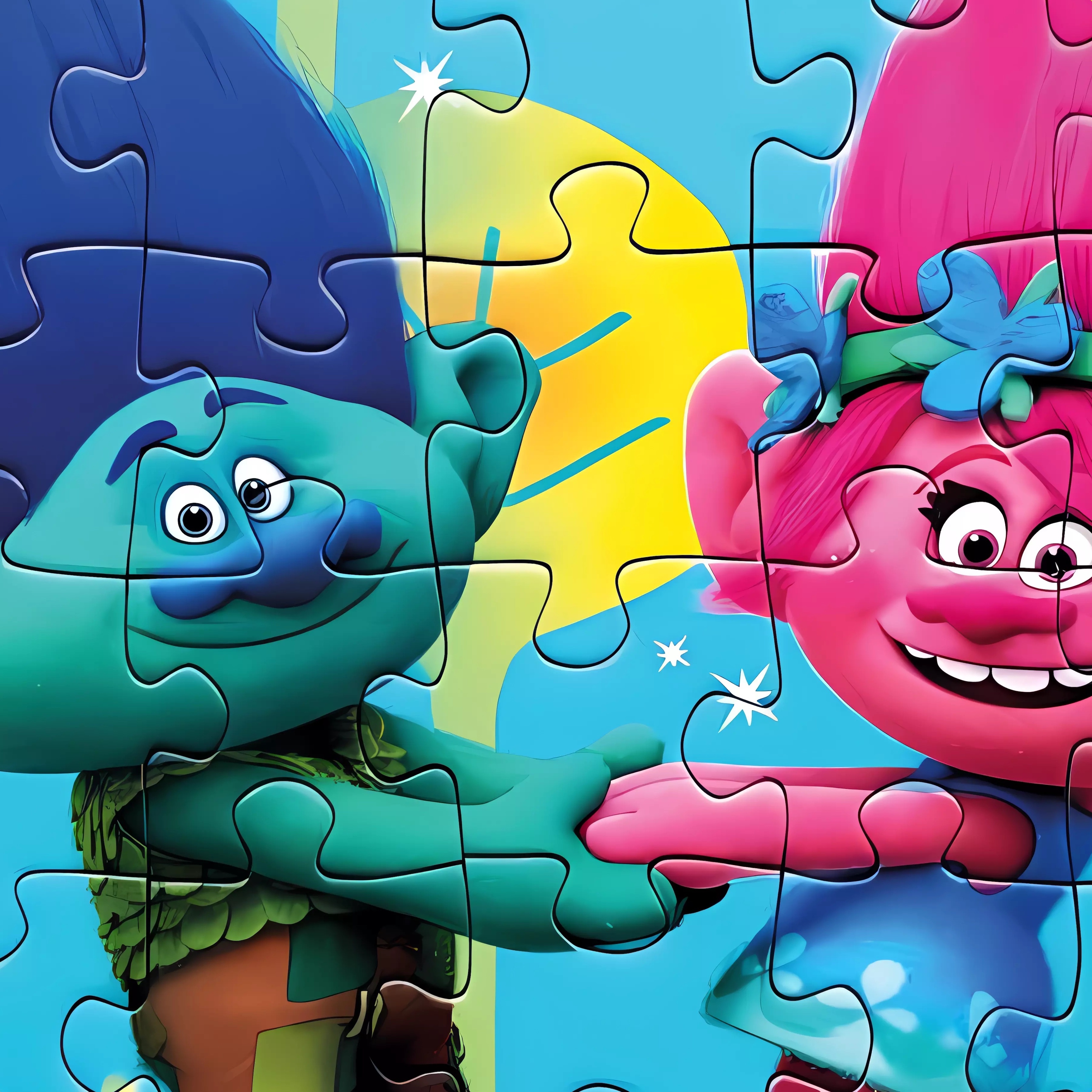 Trolls Puzzle Jigsaw