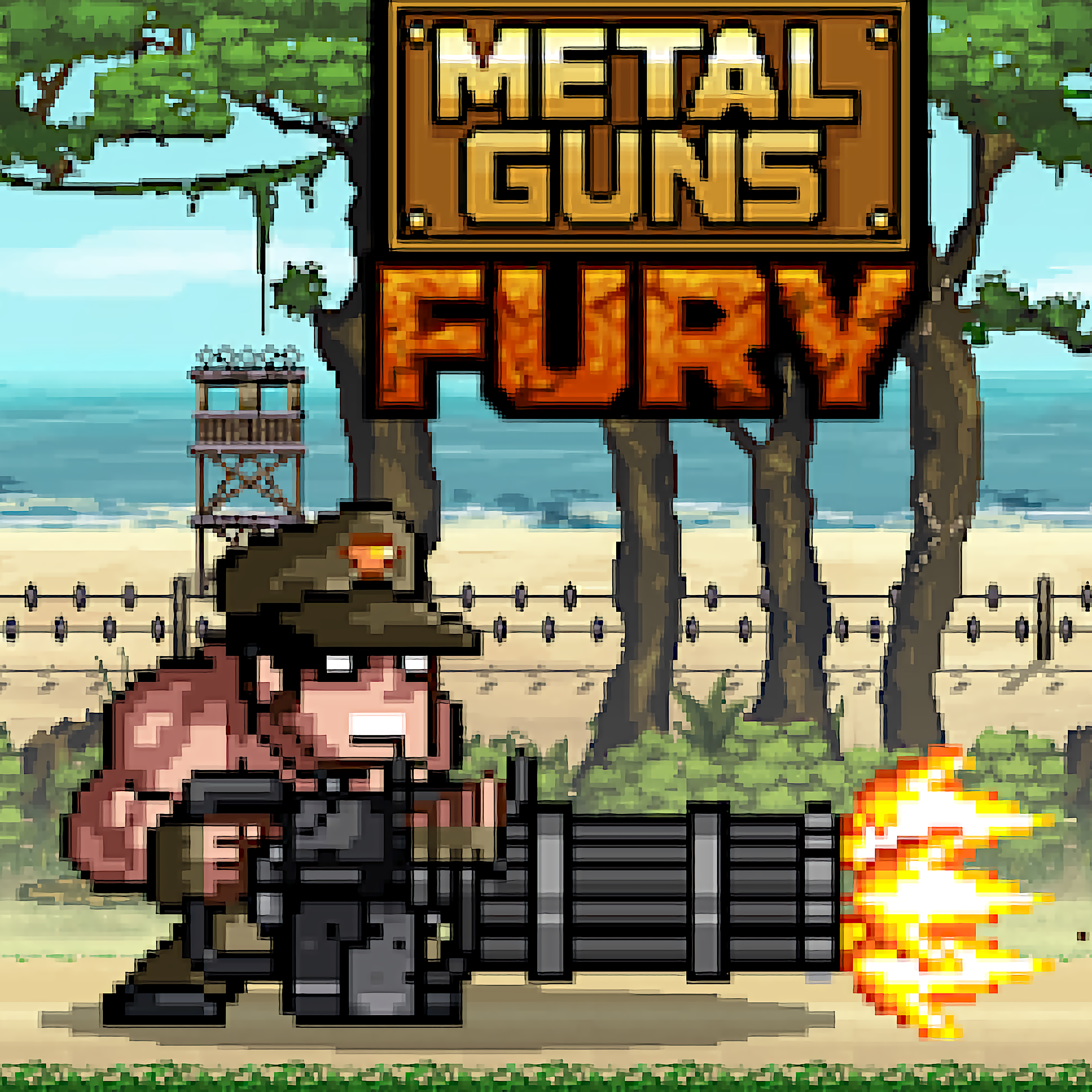 Metal Guns Fury game play at Friv2Online