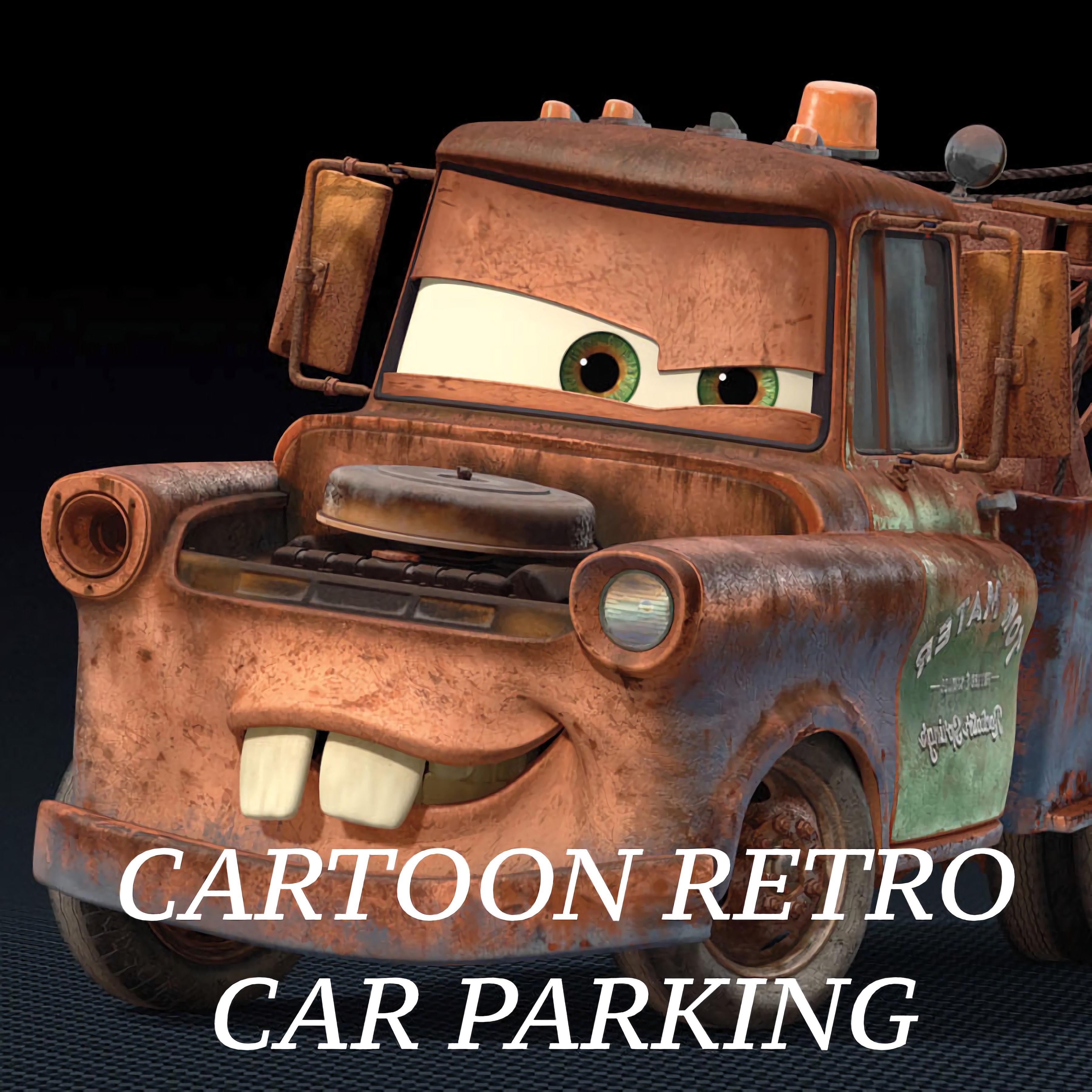 Cartoon Retro Car Parking 2019