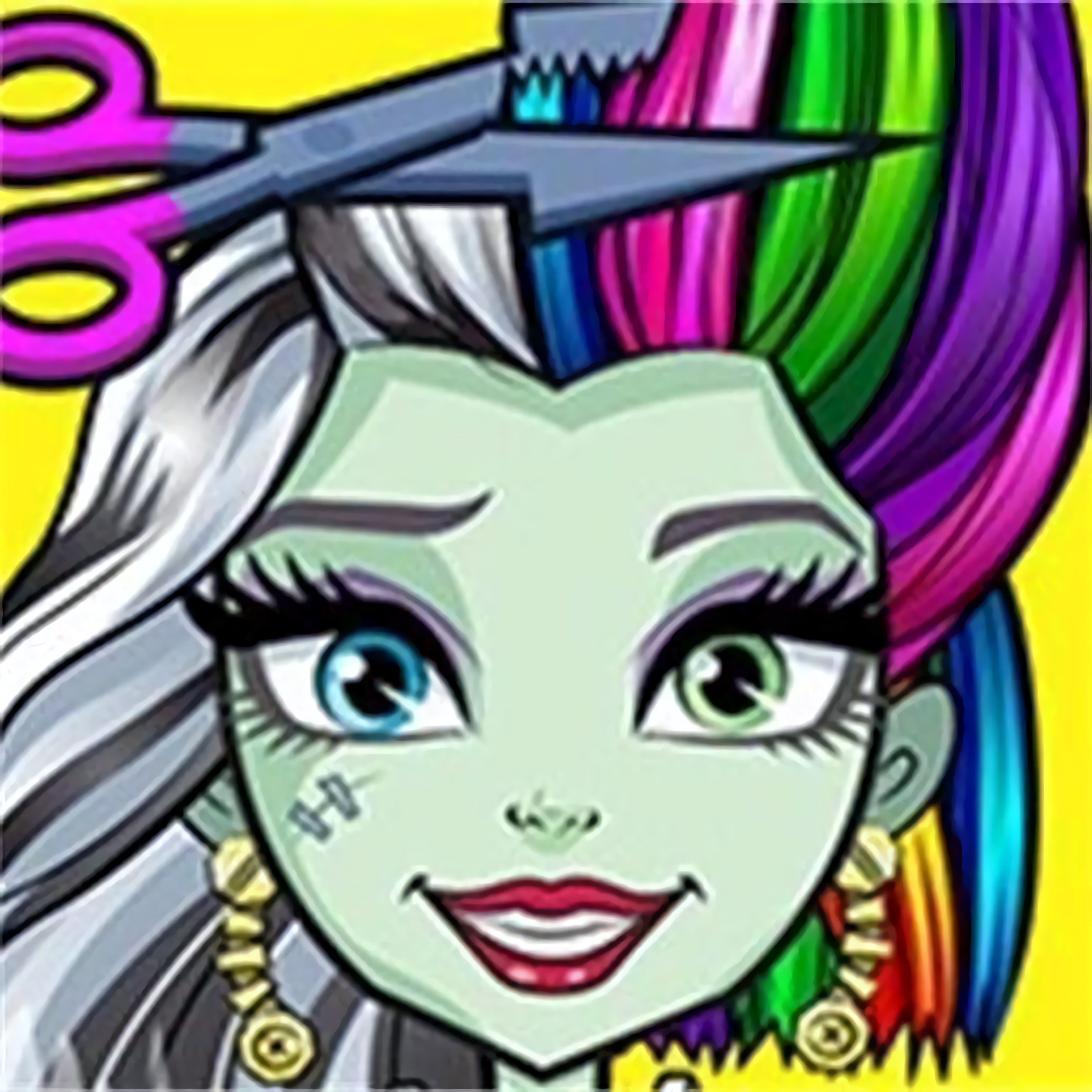 Monster High Beauty Shop Game