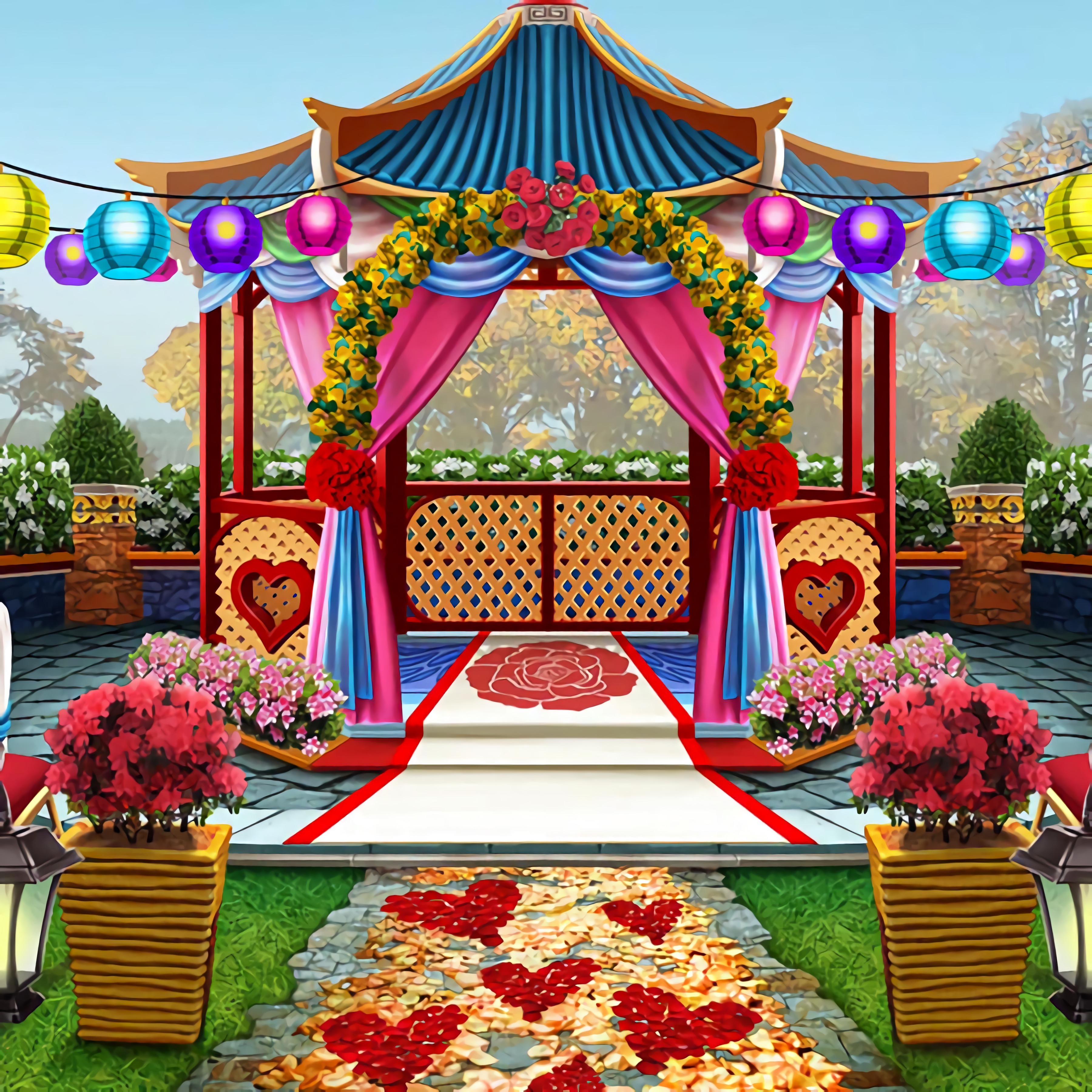 Mary Knots: Garden Wedding Hidden Object