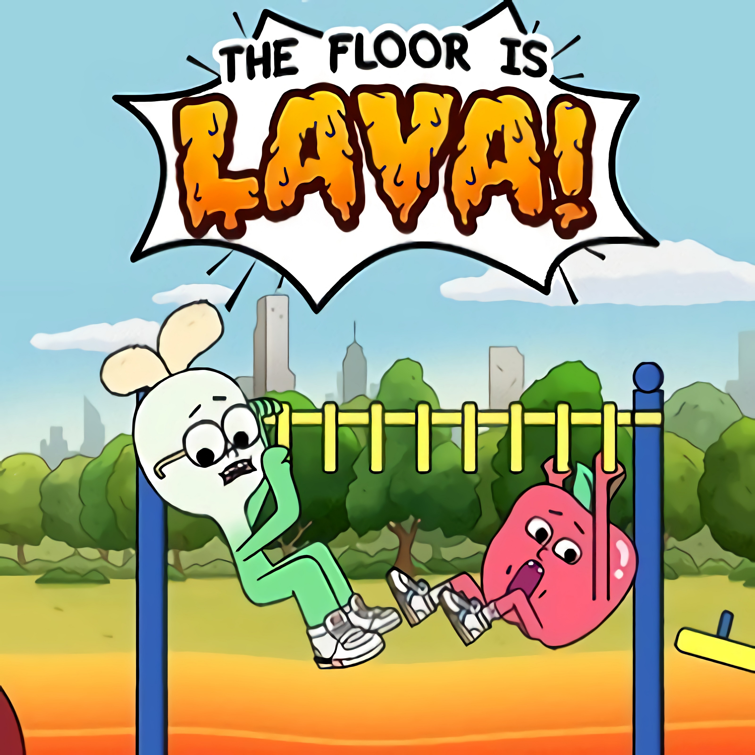 The Floor is Lava! Apple & Onion