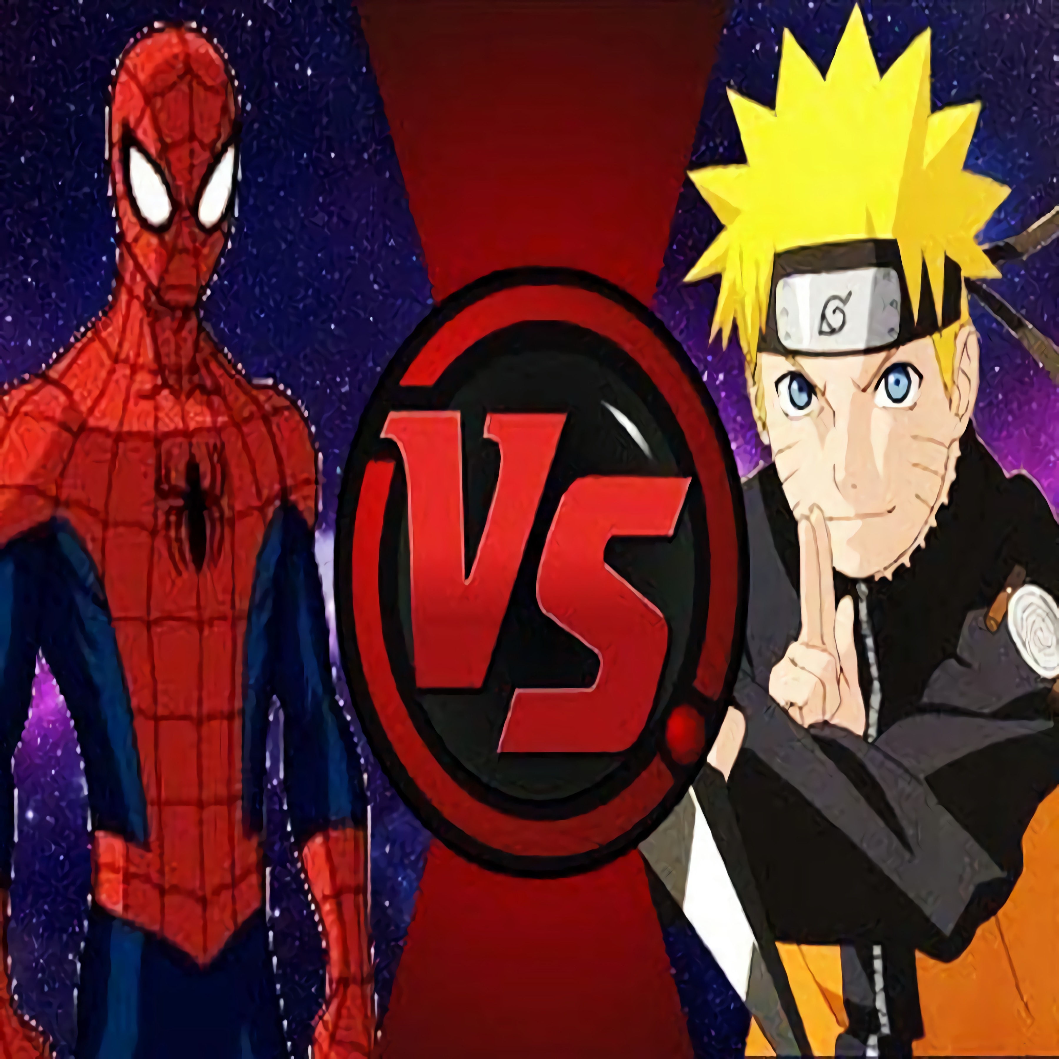 Spiderman Vs Naruto