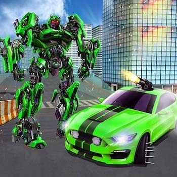 Grand Robot Car Transform 3D