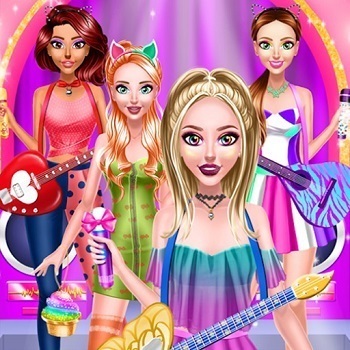 Brilliant Popstar Girls Dress Up