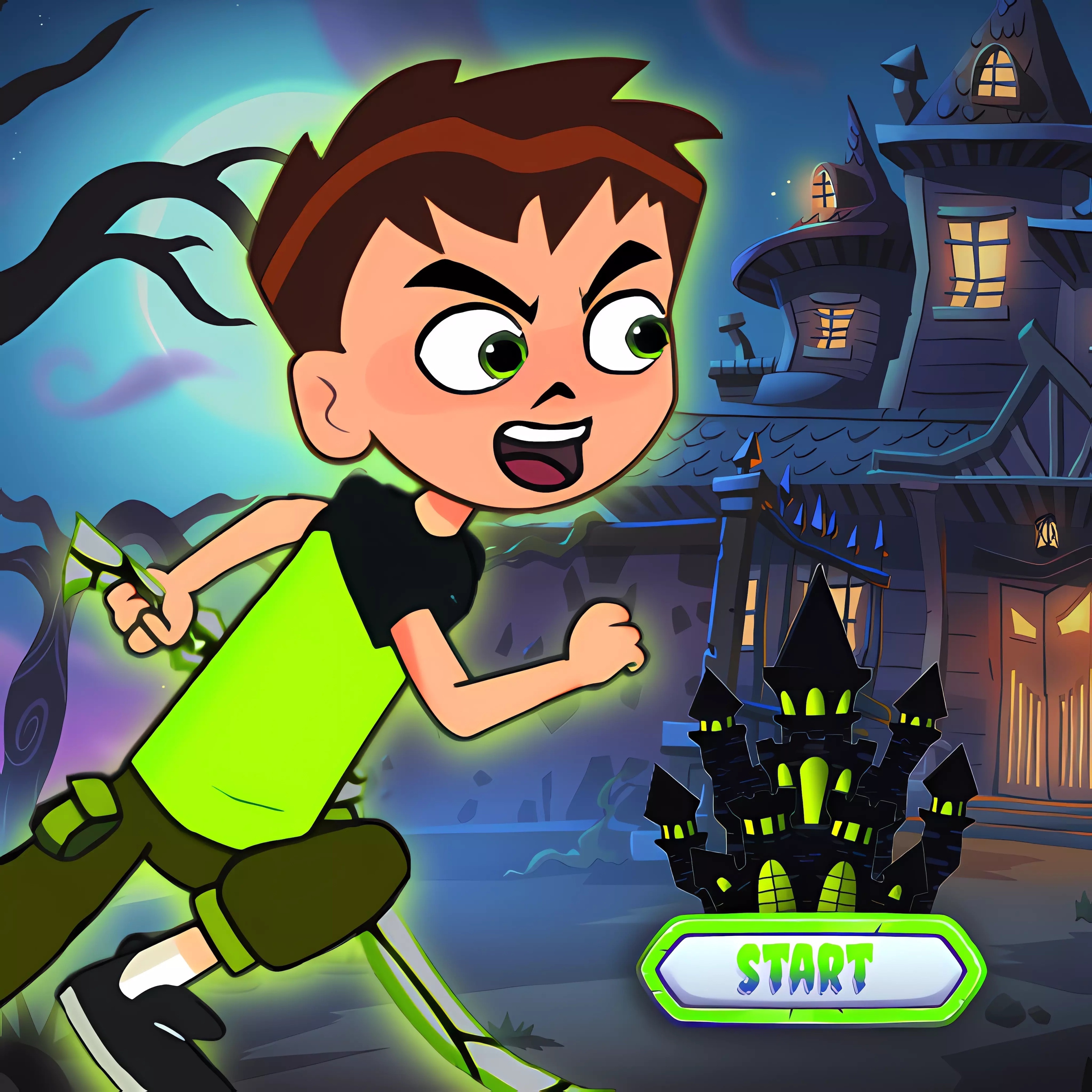 Ben 10 Ghost House Adventure