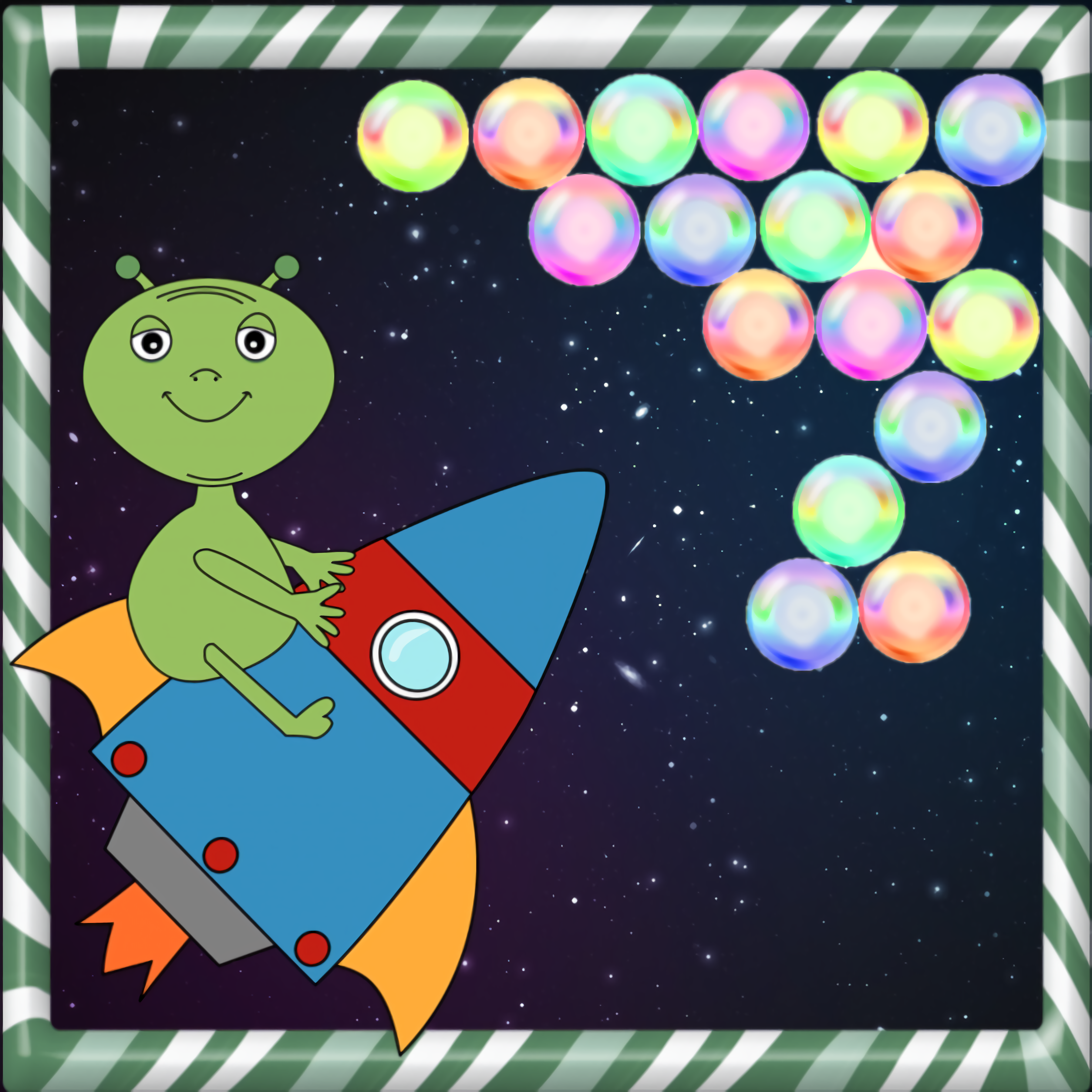 Bubble Shooter Planets