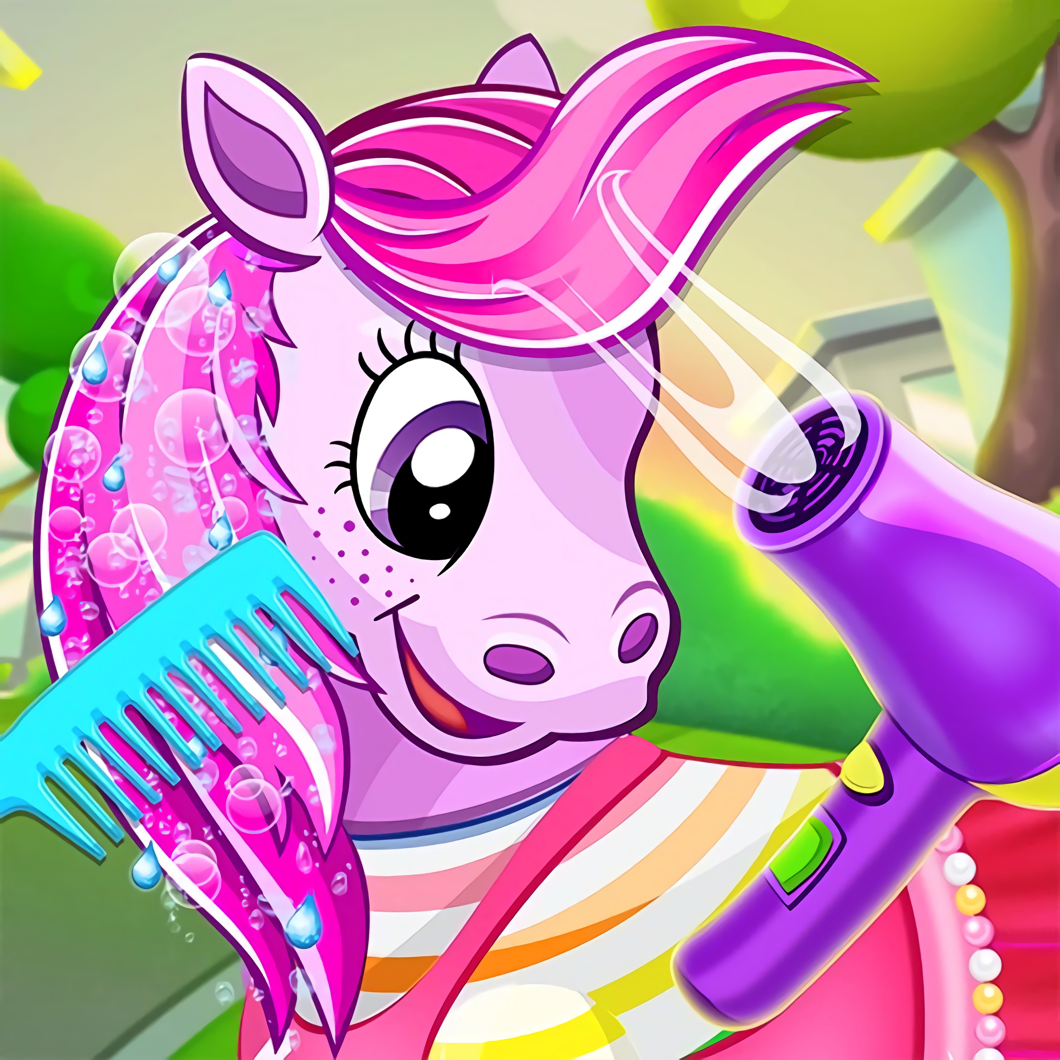 Pony pets. Пони салон красоты. Pony Pet Salon. Животные переодевалки. Как выглядит пони Свинка игра\.