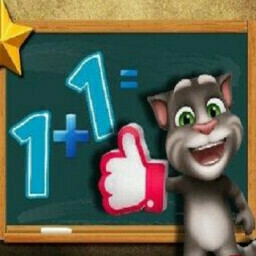 Talking Tom Math Test