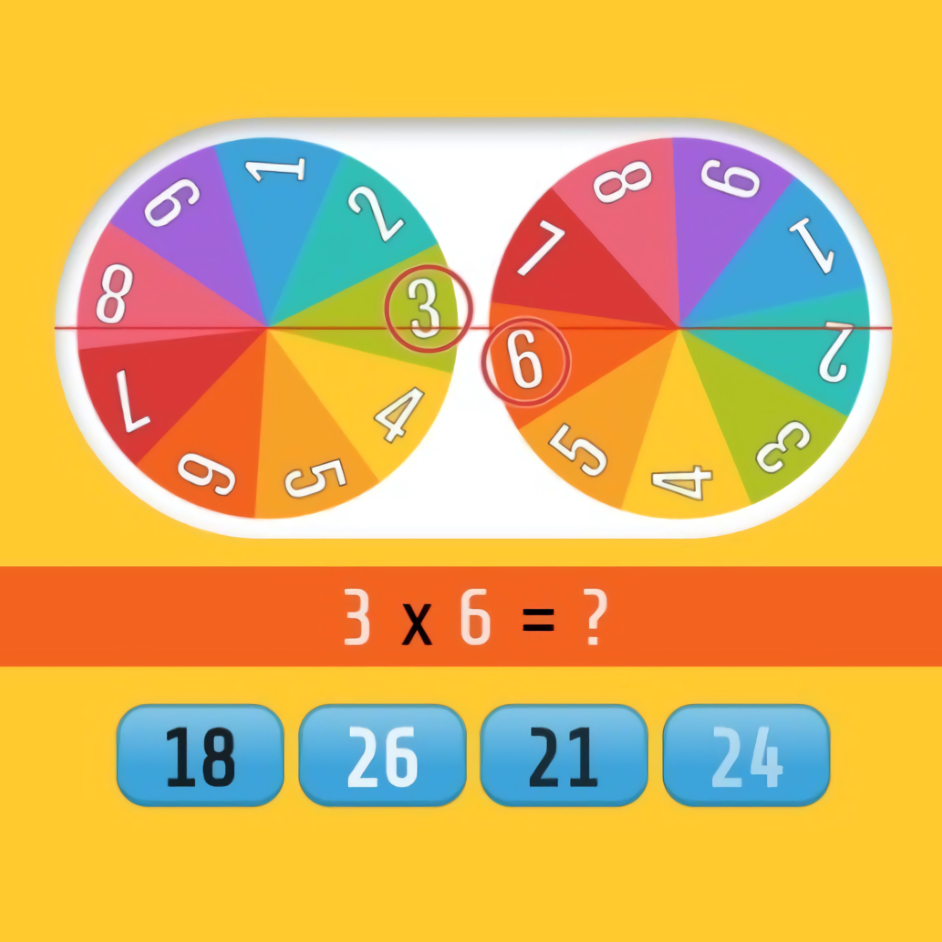 Multiplication Roulette