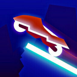 Neon Hill Rider
