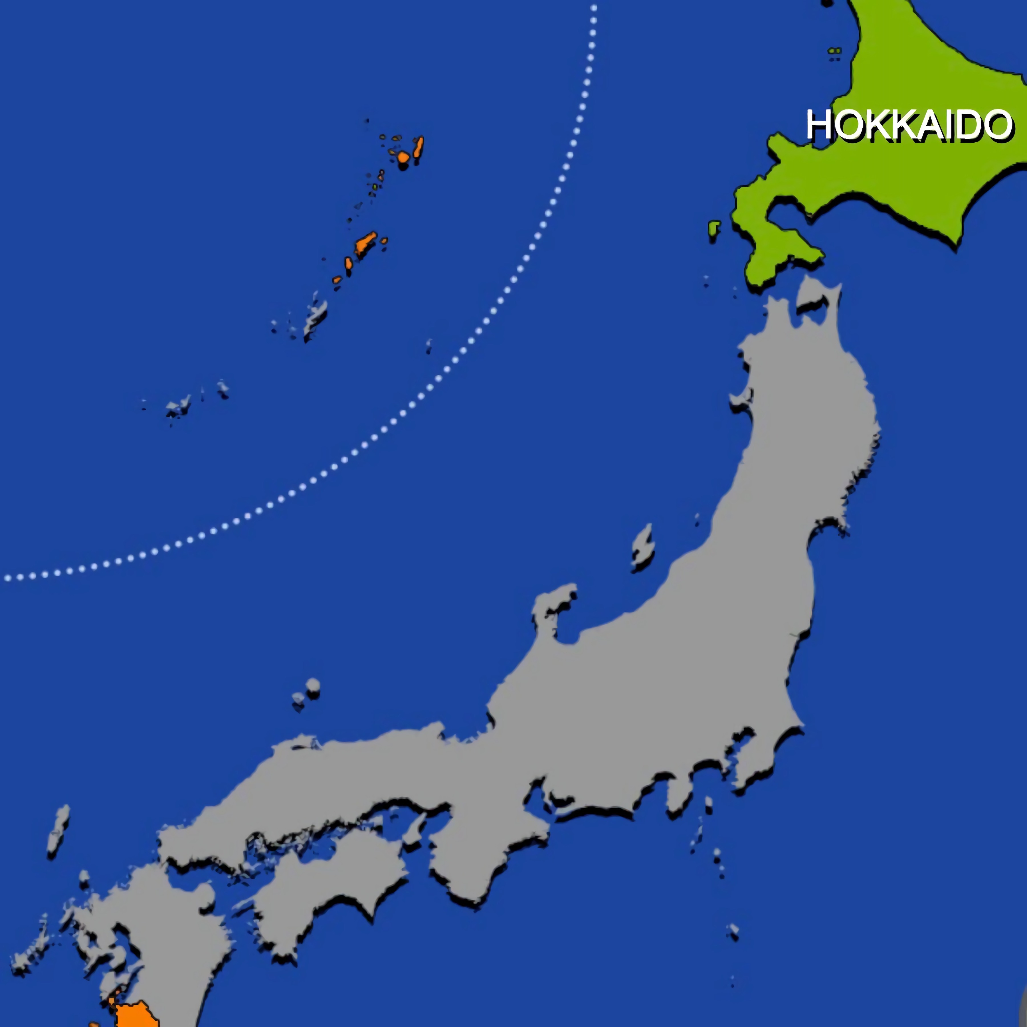 Scatty Maps: Japan