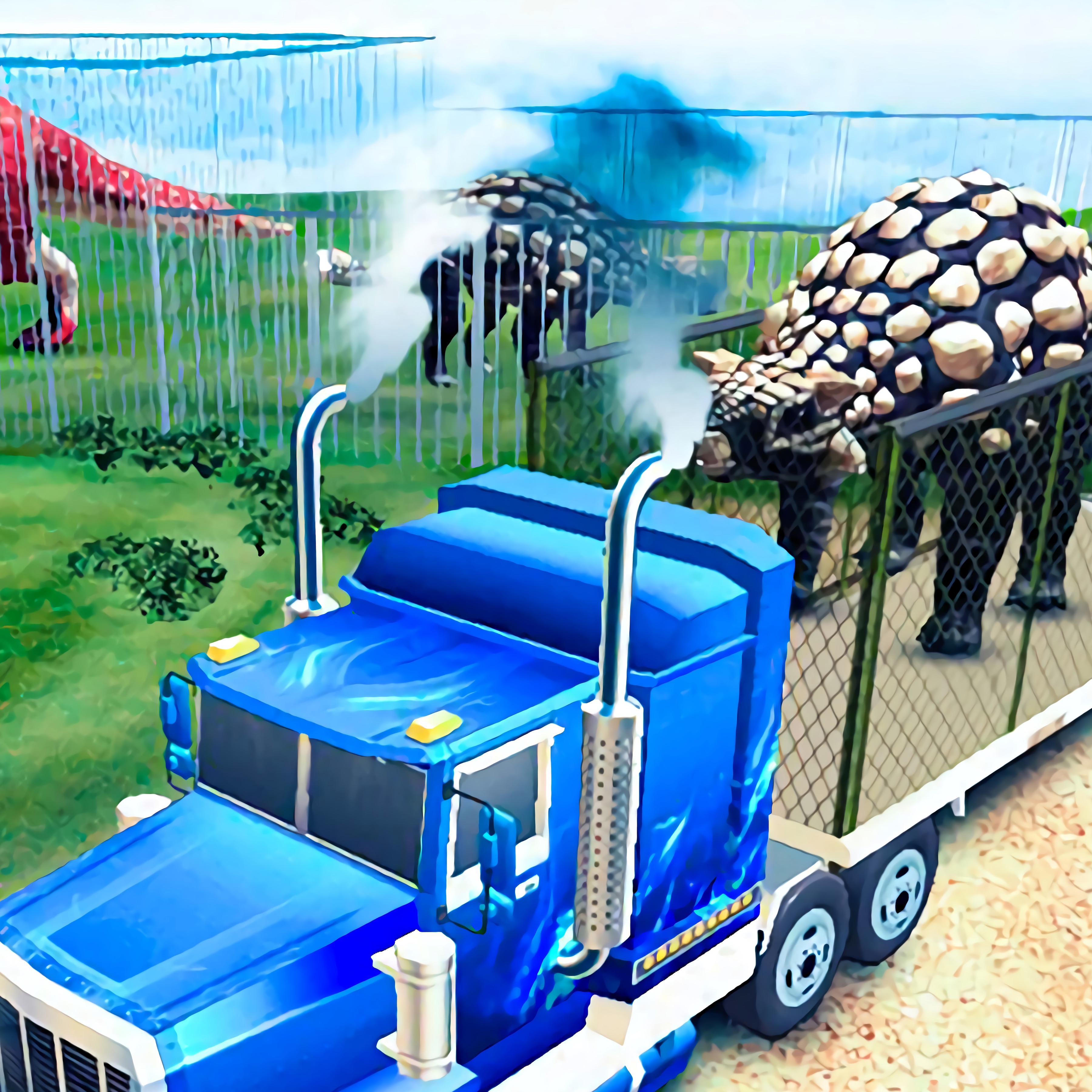 Transport Dinos to The Dino Zoo