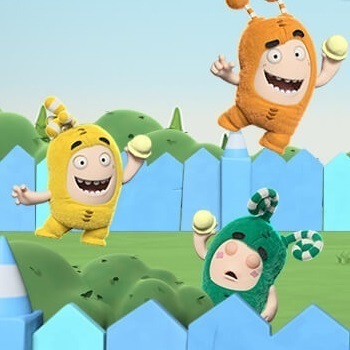 Oddbods Ice Cream Fight