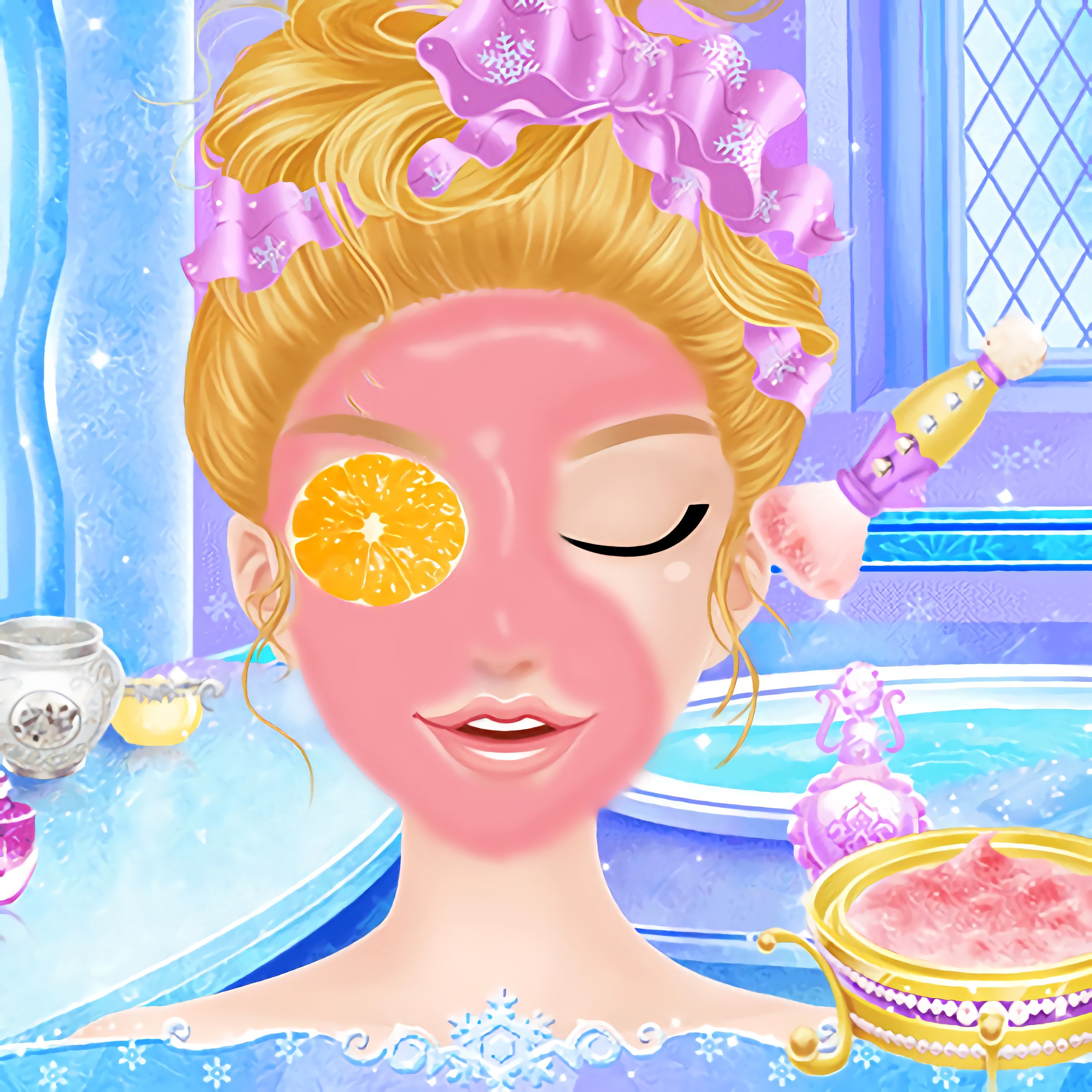 Princess Salon Frozen Party